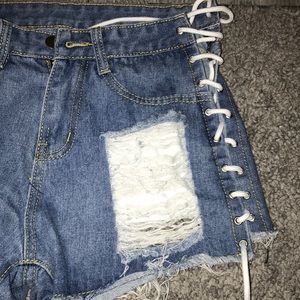 Jean shorts